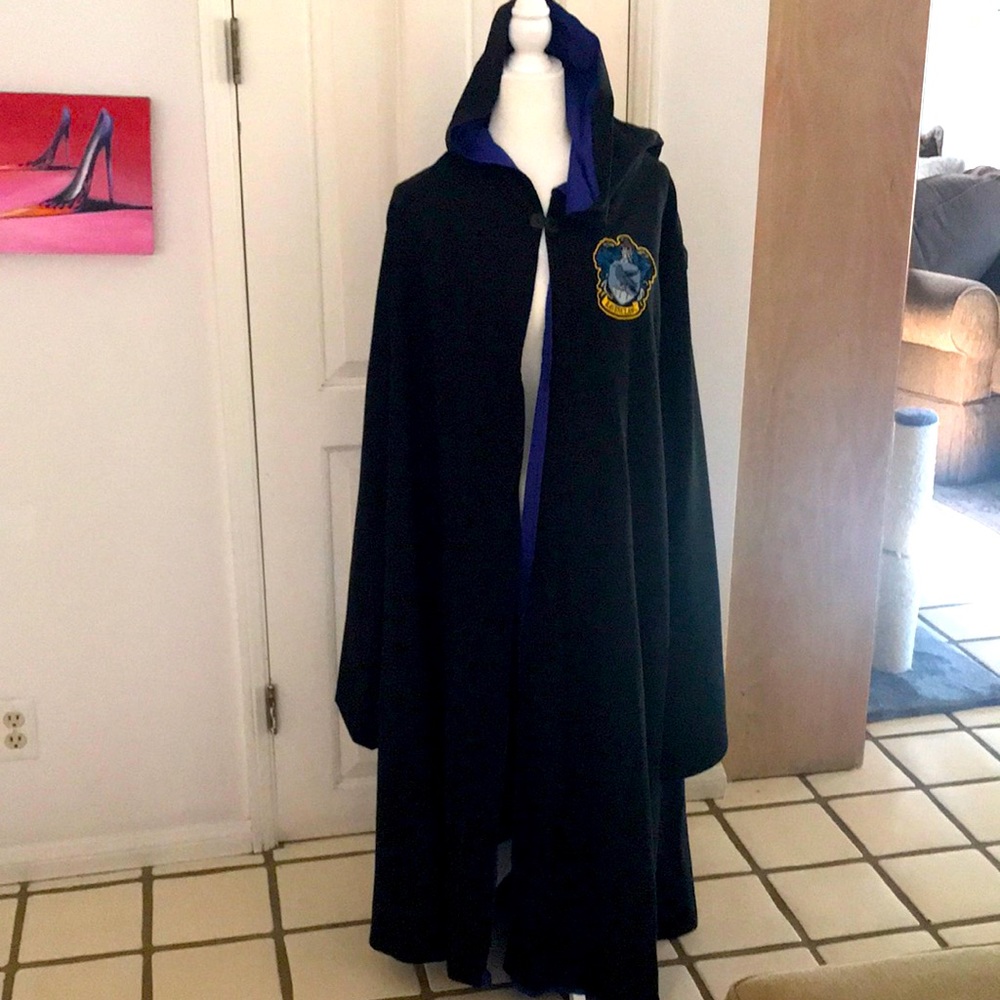 Custom made LAARP Harry Potters Ravenclaw cloak